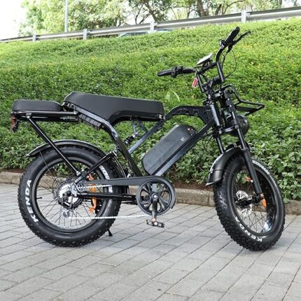 VOMO X80Pro Electric Bicycle 20 Inches, 250 W Motor, 48 V 15 Ah Battery, 25 km/h, 7-Speed Gears, Hydraulic Disc Brakes